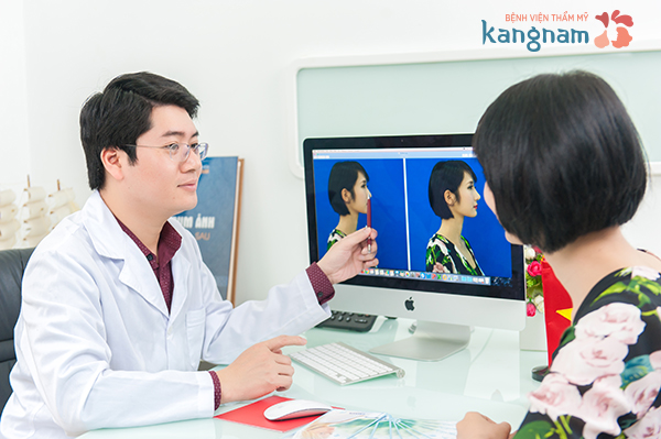 Nâng mũi S line tại Kangnam bạn được thấy dáng mũi mới trước khi phẫu thuật