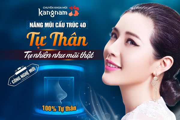 Nâng mũi sụn sườn 100%  – Tạo hình mũi đẹp từ A đến Z