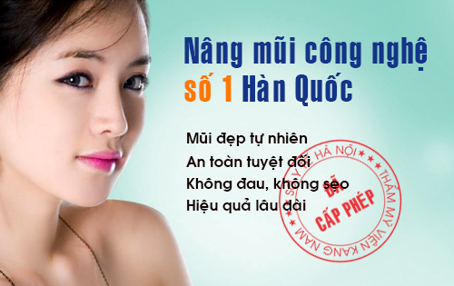 Nâng mũi an toàn theo chuẩn Hàn Quốc